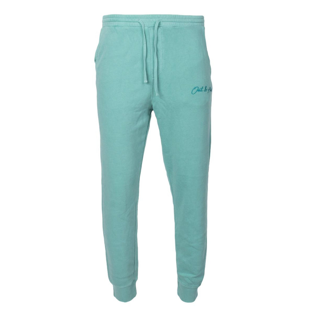 Out & About Embroidered Logo Sweatpants-Sweatpants-Out & About-Mint Green-S-Barstool Sports