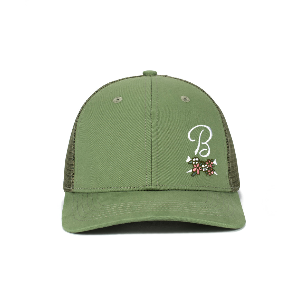 Barstool Golf Crossed Tees Retro Trucker Hat-Hats-Fore Play-Green-Barstool Sports