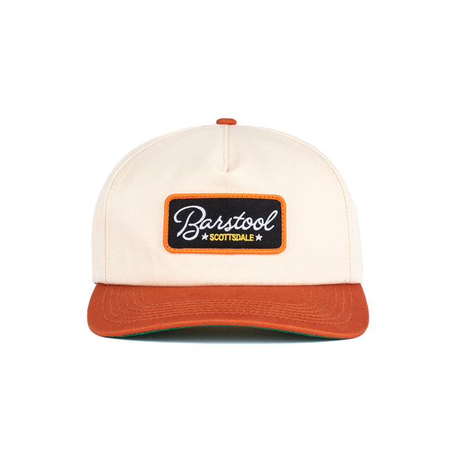 Barstool Scottsdale Retro Snapback Hat-Hats-Barstool Sports-Cream-One Size-Barstool Sports