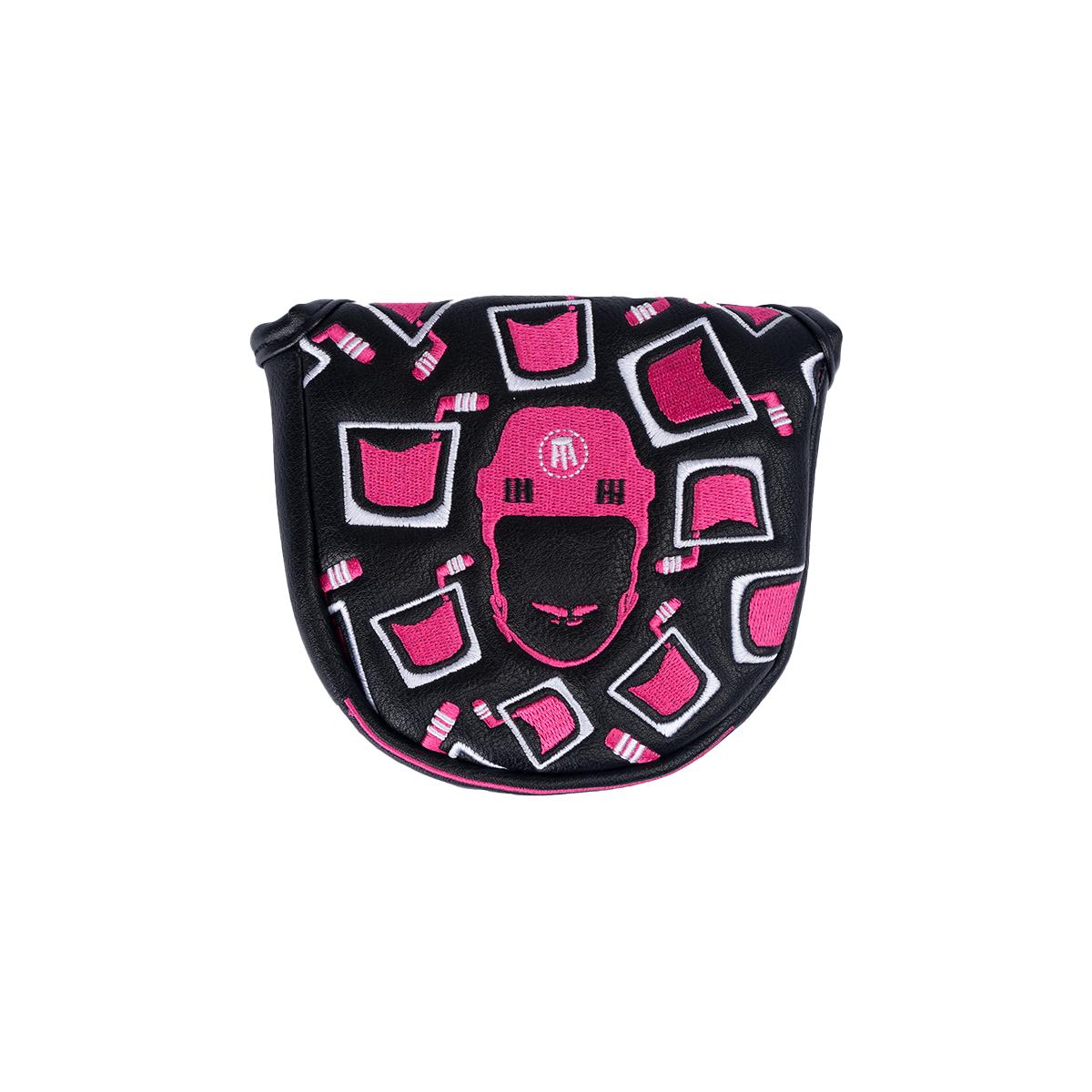 Pink Whitney Mallet Putter Cover-Golf Accessories-Pink Whitney-Black-One Size-Barstool Sports