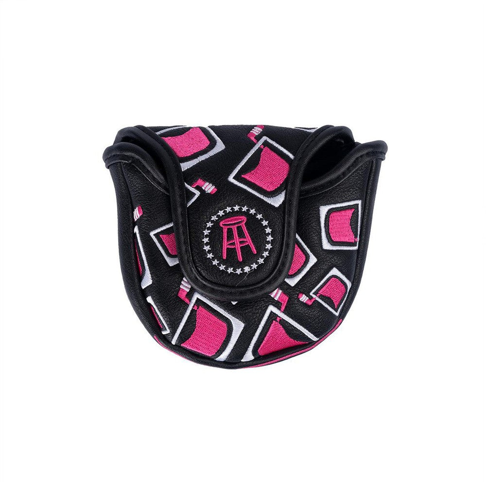 Pink Whitney Mallet Putter Cover-Golf Accessories-Pink Whitney-Black-One Size-Barstool Sports