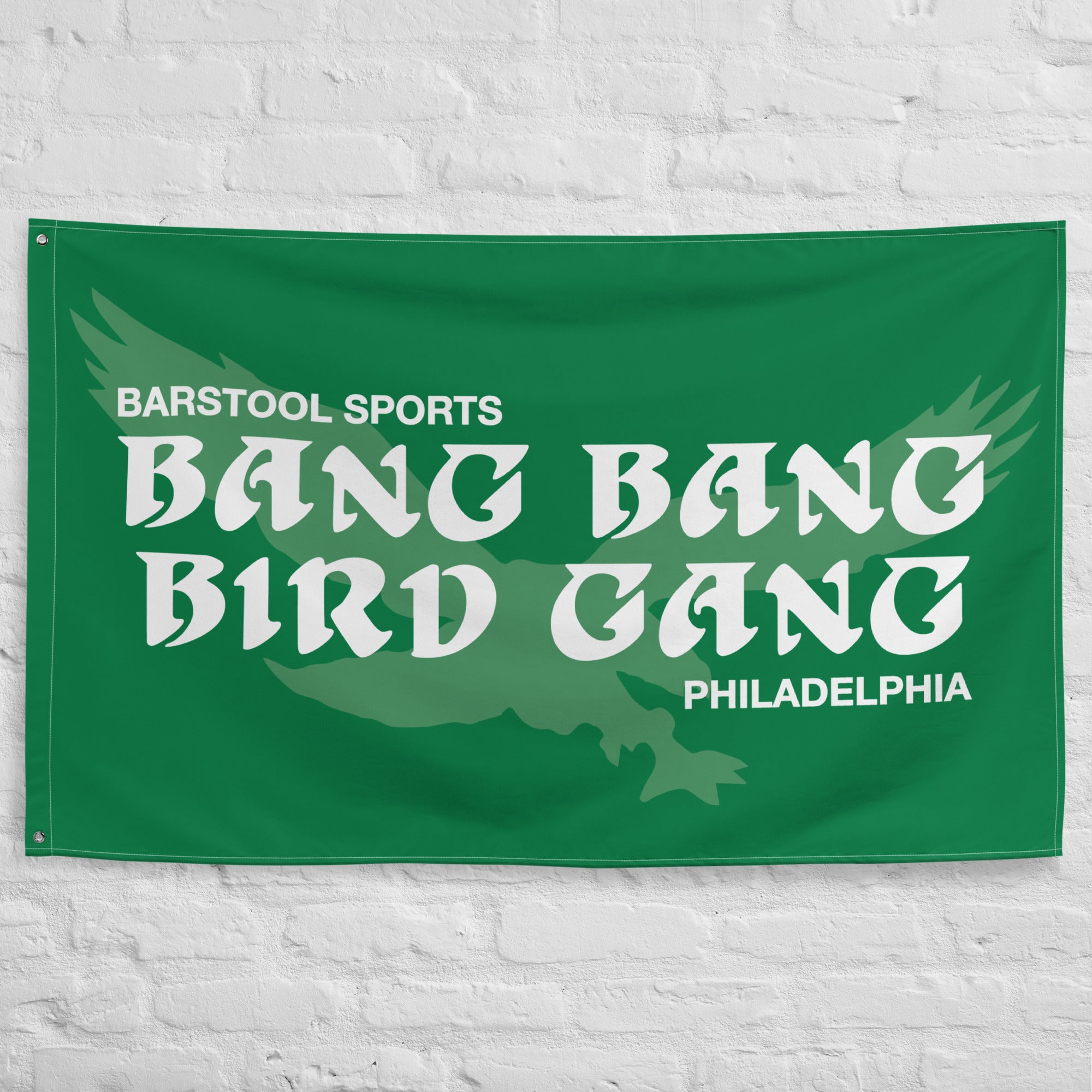 Bang Bang Bird Gang Flag-Flags-Barstool Sports-Barstool Sports