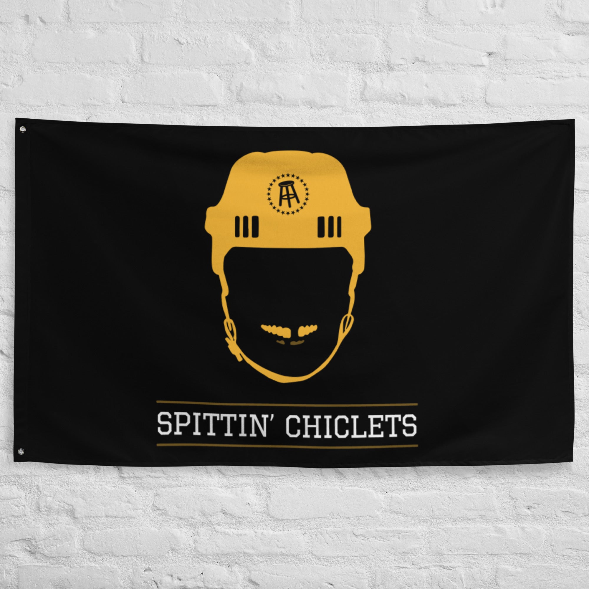 Spittin' Chiclets Flag-Flags-Spittin Chiclets-Barstool Sports