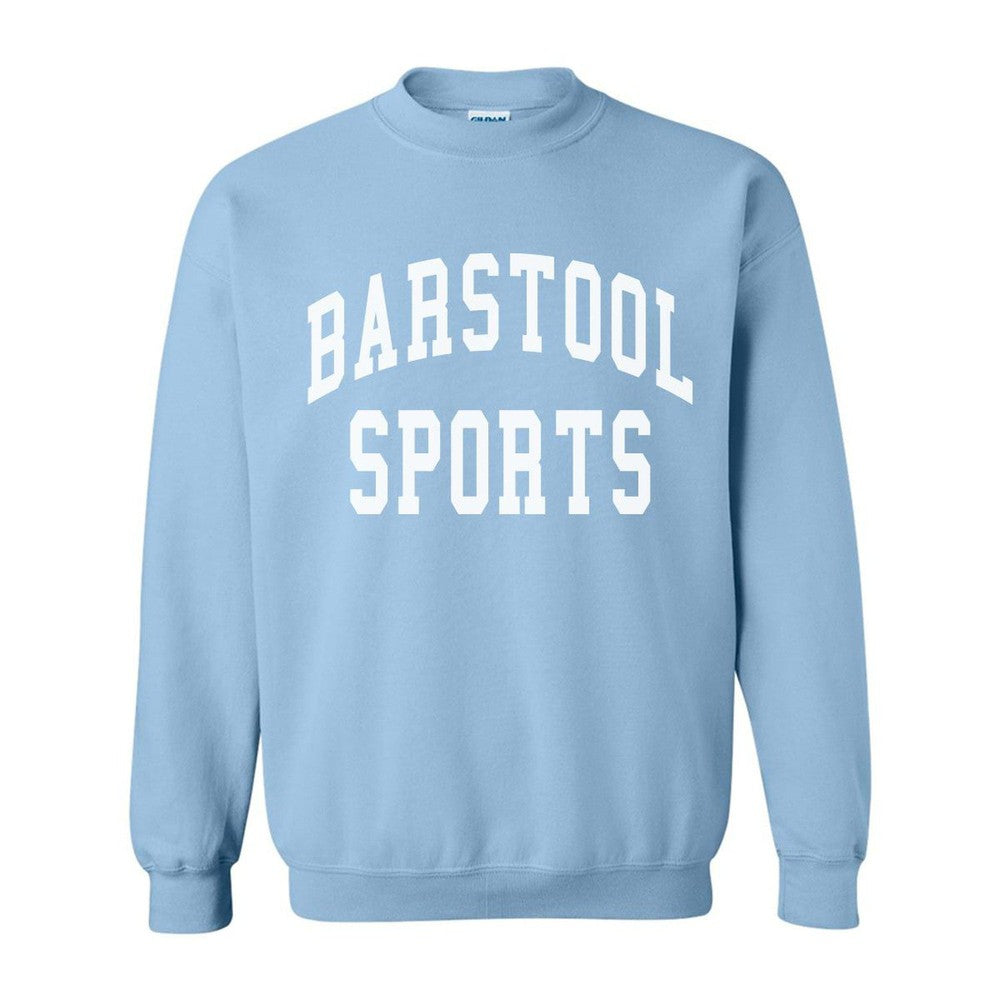 Barstool Sports Crewneck-Crewnecks-Barstool Sports-Light Blue-S-Barstool Sports