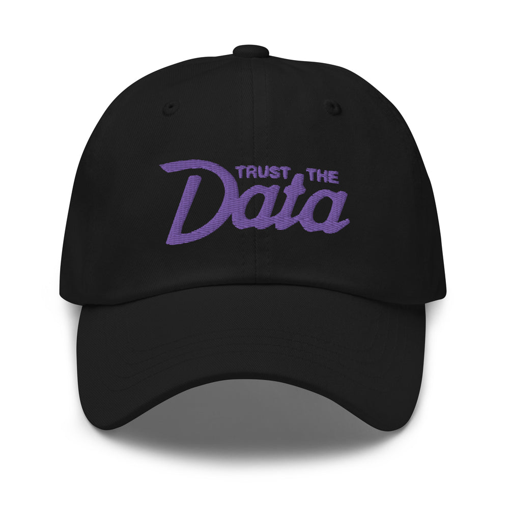 Trust The Data Dad Hat-Hats-Barstool Sports-Black-Barstool Sports