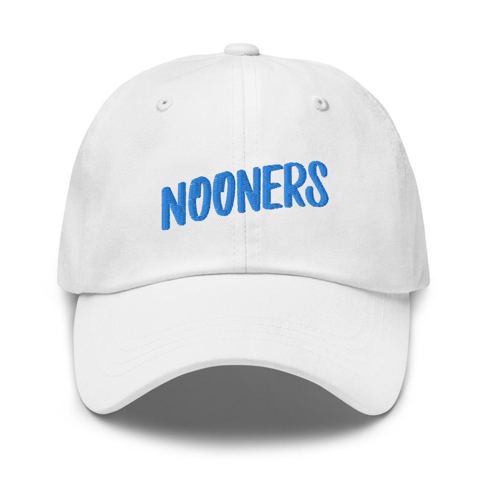 Nooners Dad Hat-Hats-Nooners-White-Barstool Sports