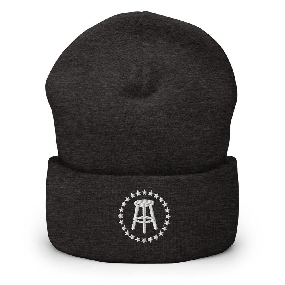 Barstool Sports Beanie-Beanies-Barstool Sports-Dark Grey-Barstool Sports