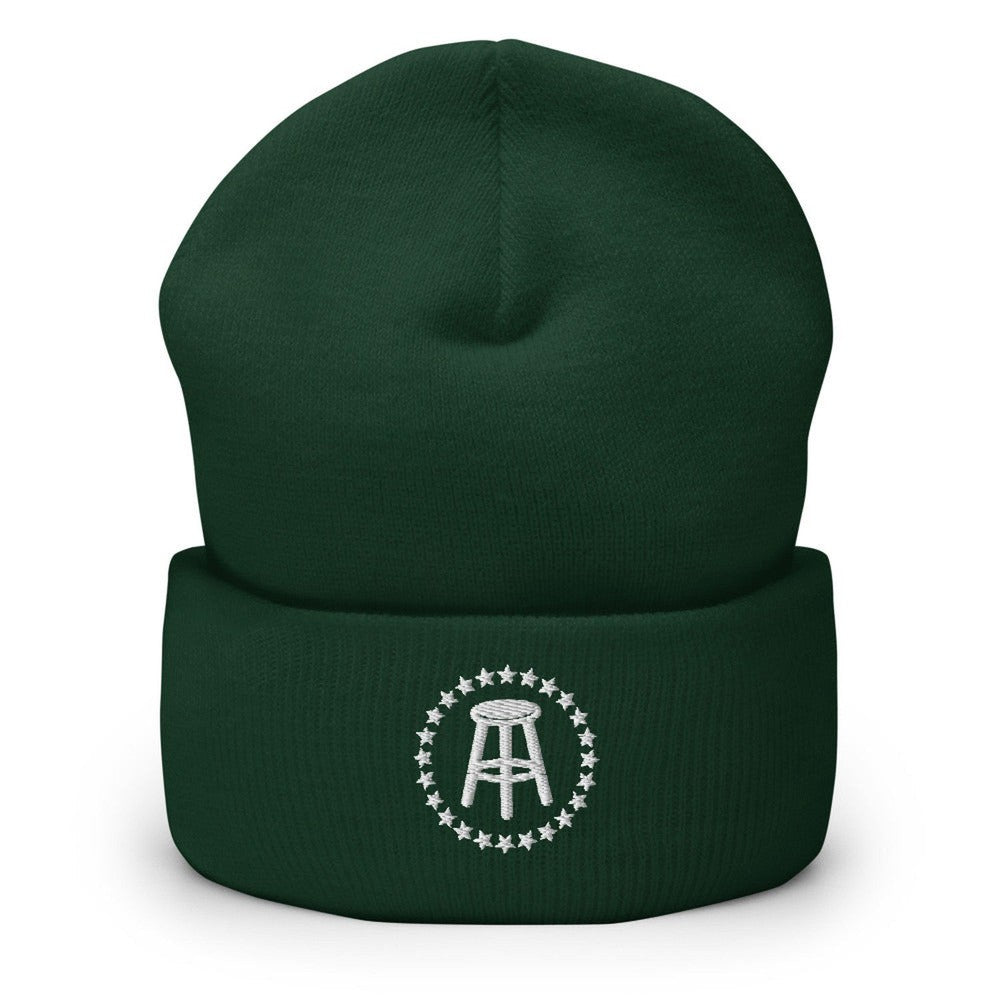 Barstool Sports Beanie-Beanies-Barstool Sports-Forest Green-Barstool Sports