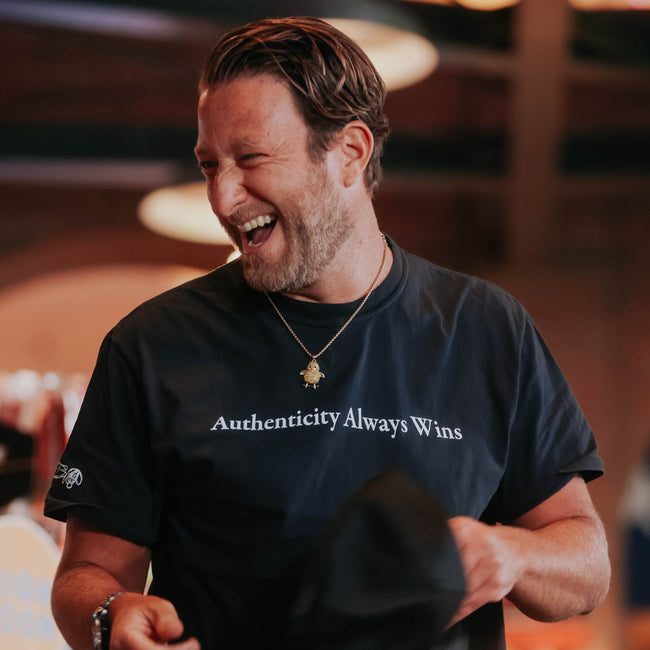 Authenticity Always Wins Tee-T-Shirts-Barstool Sports-Barstool Sports
