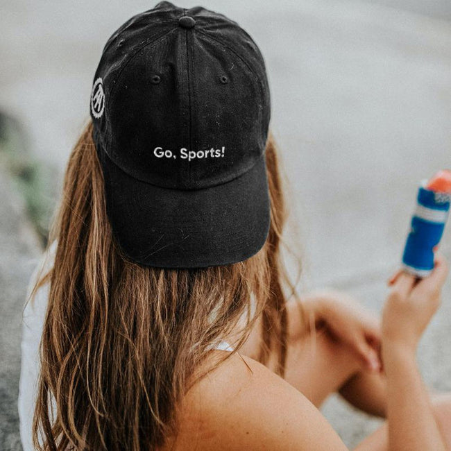 Go Sports Dad Hat CHICKS Hats Barstool Sports