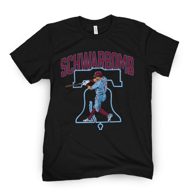 Schwarbomb Tee-T-Shirts-Barstool Sports-Black-S-Barstool Sports