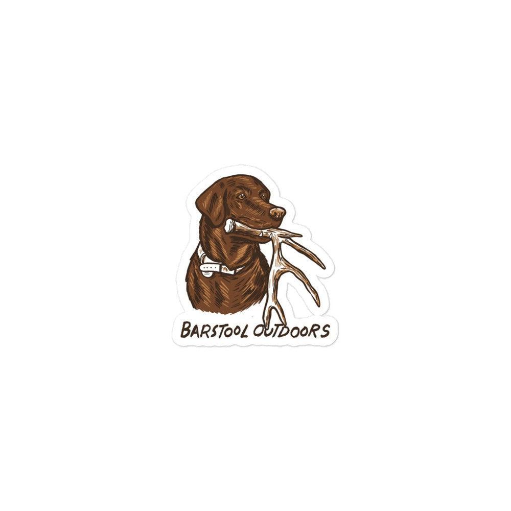 Barstool Outdoors Shed Hunting Sticker-Stickers-Barstool Outdoors-Barstool Sports