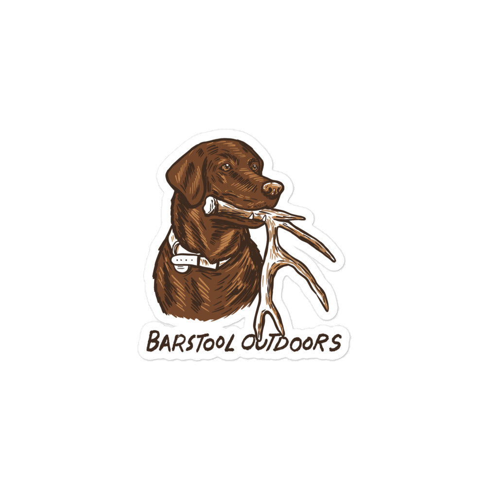 Barstool Outdoors Shed Hunting Sticker-Stickers-Barstool Outdoors-Barstool Sports