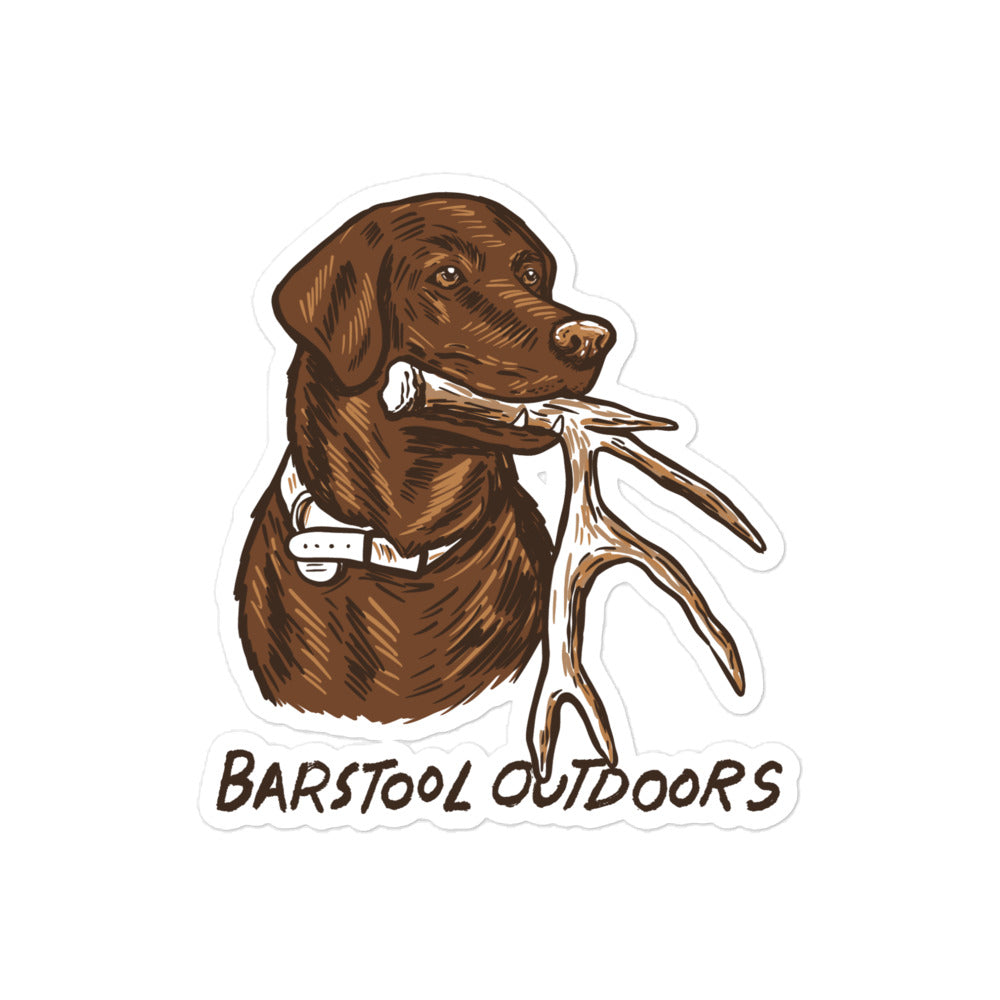 Barstool Outdoors Shed Hunting Sticker-Stickers-Barstool Outdoors-5.5″×5.5″-Barstool Sports