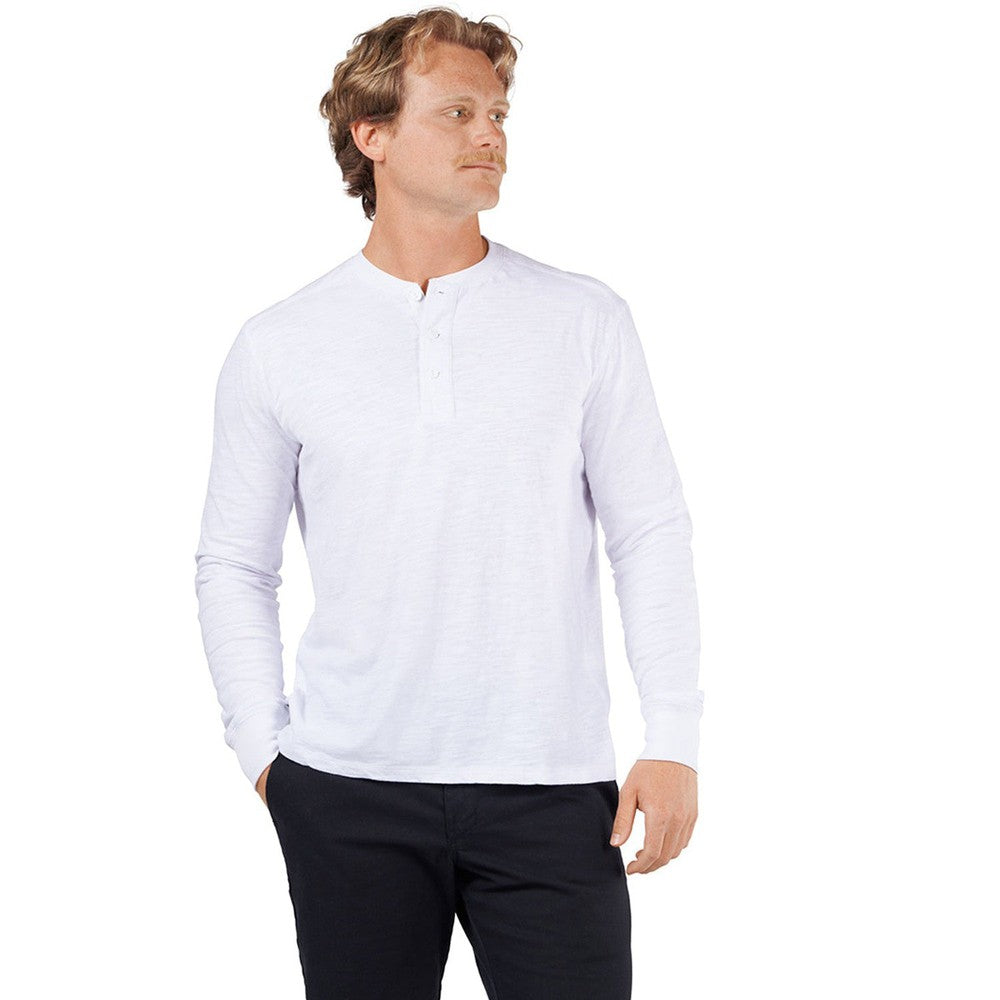 Moon Man Long Sleeve Henley-Long Sleeve-KFC Radio-Barstool Sports