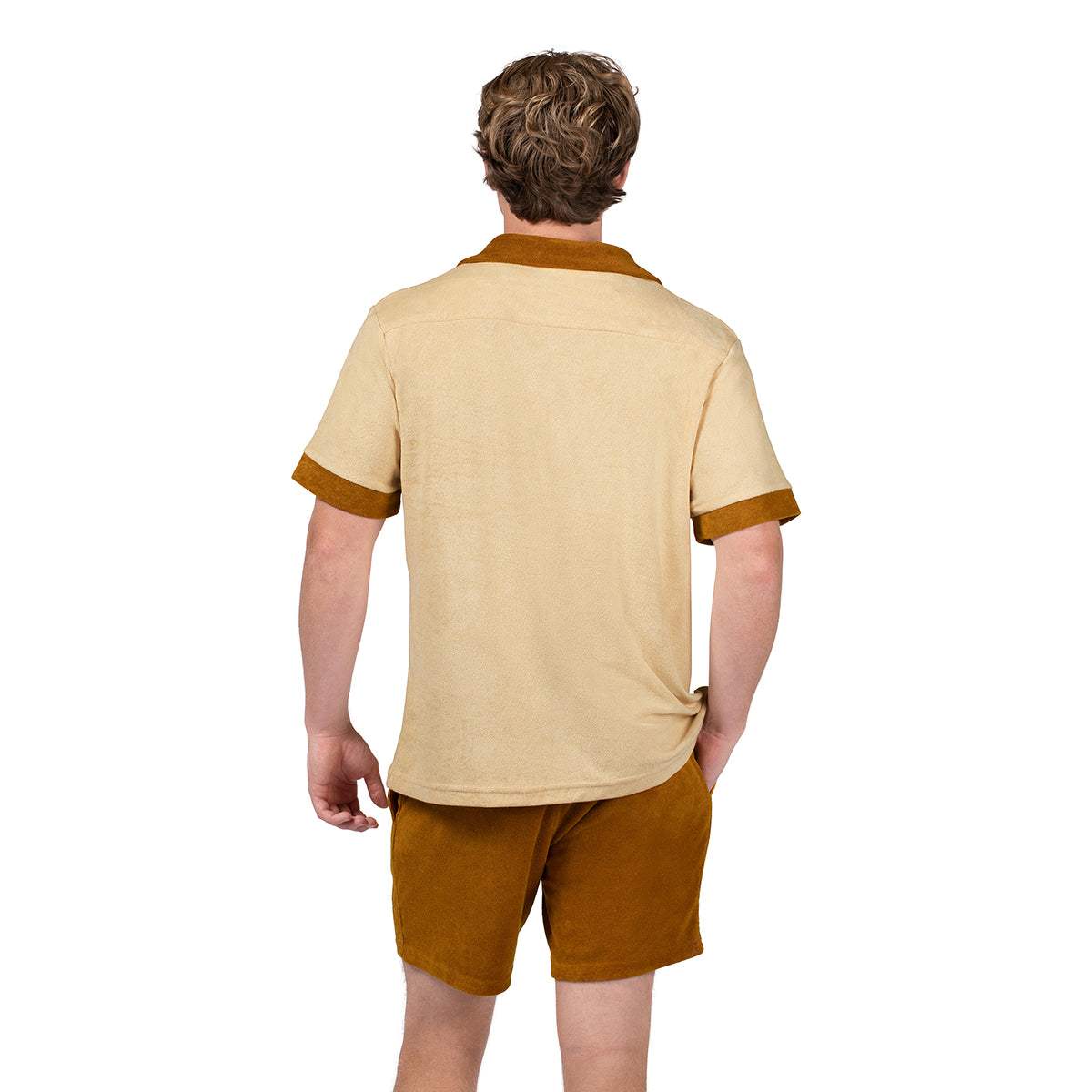 Sad Boy Season Terry Button Up Shirt-T-Shirts-KFC Radio-Barstool Sports
