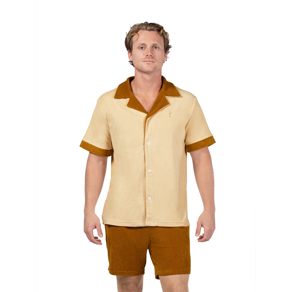 Sad Boy Season Terry Button Up Shirt-T-Shirts-KFC Radio-Barstool Sports