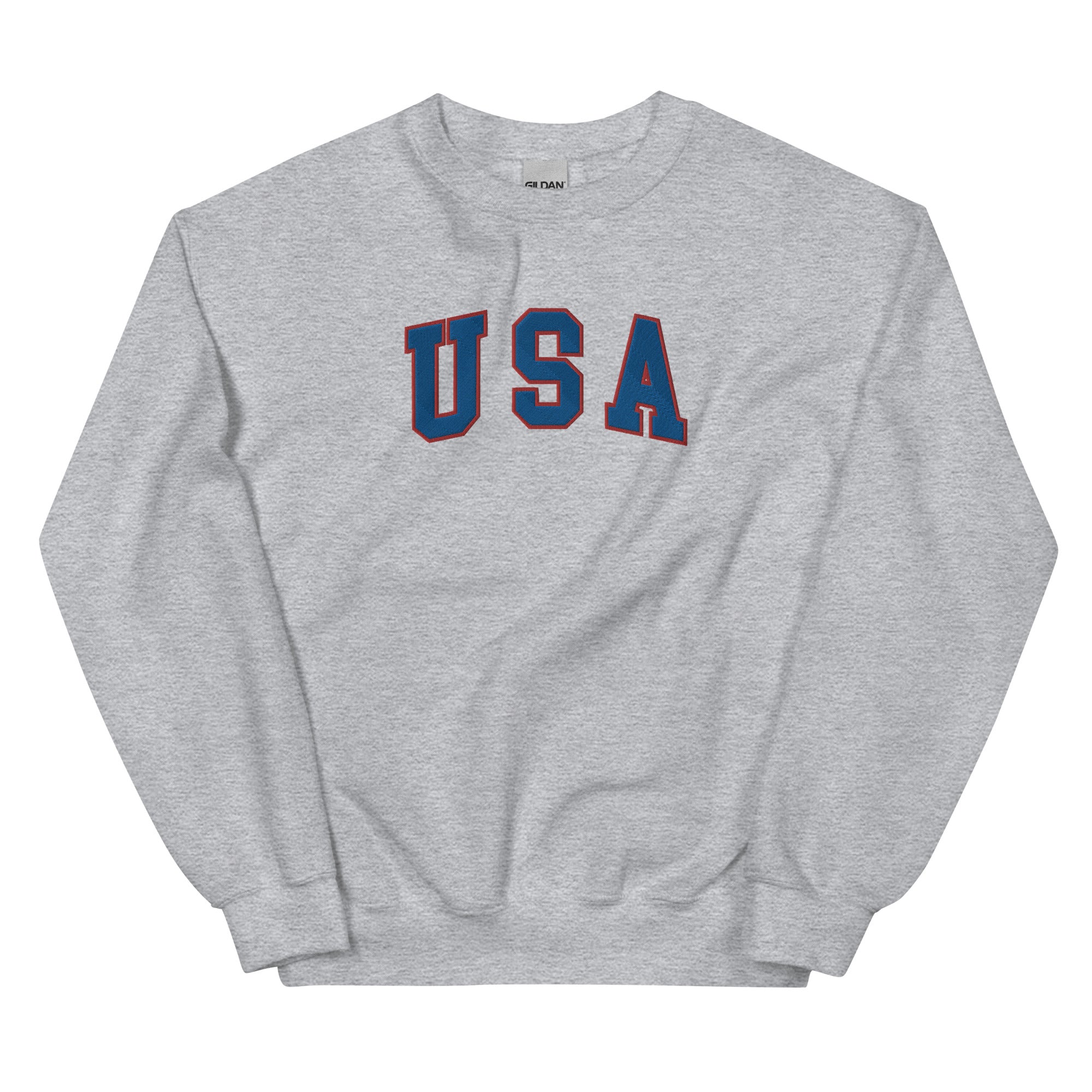 USA Embroidered Crewneck-Crewnecks-Barstool Sports-Barstool Sports