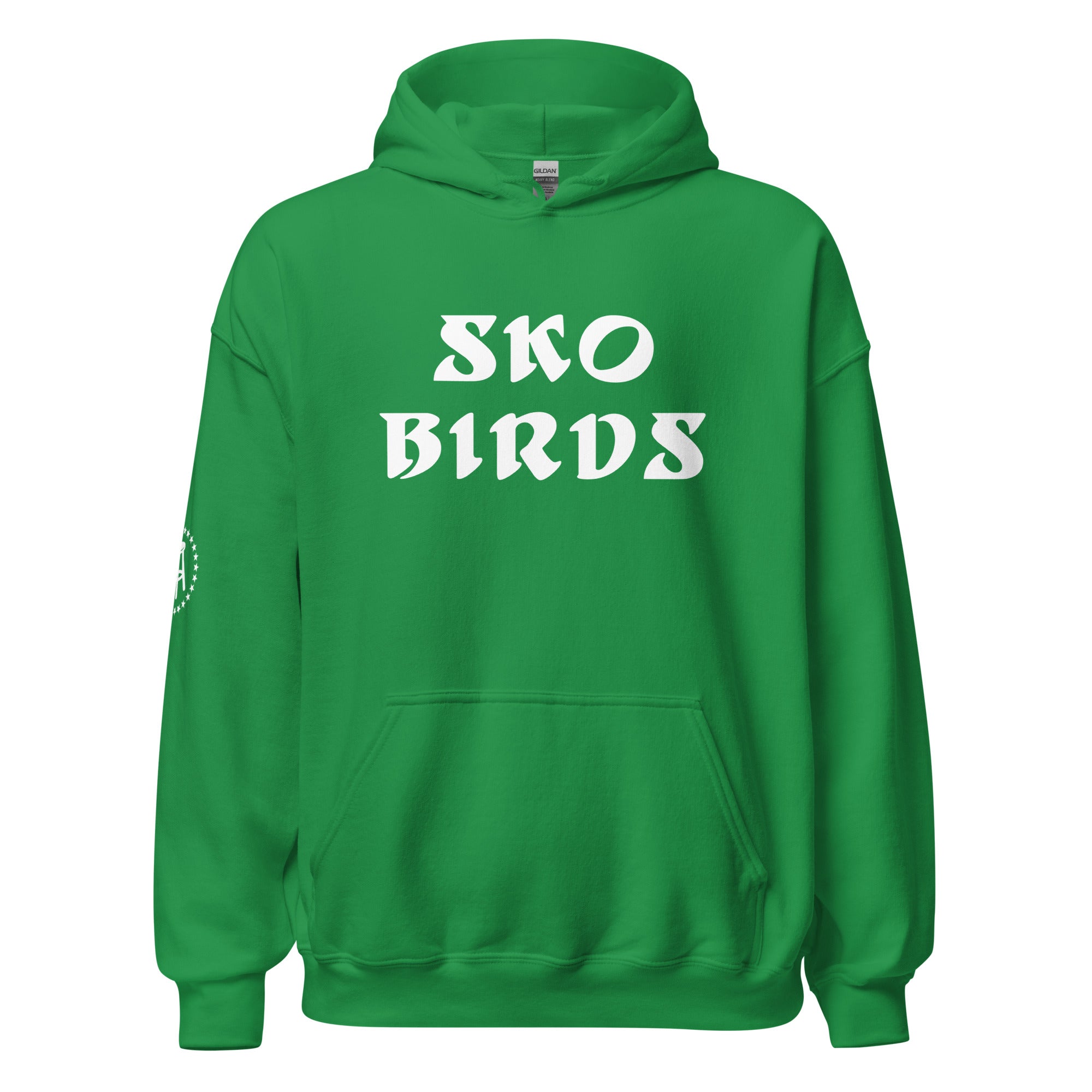 Sko Birds Hoodie-Hoodies & Sweatshirts-Barstool Sports-Irish Green-S-Barstool Sports