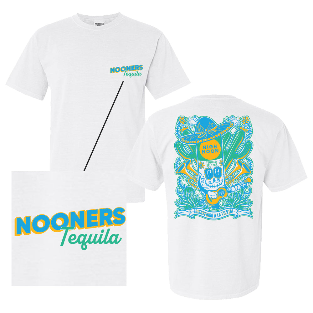 Nooners Tequila Fiesta Tee-T-Shirts-Nooners-White-S-Barstool Sports