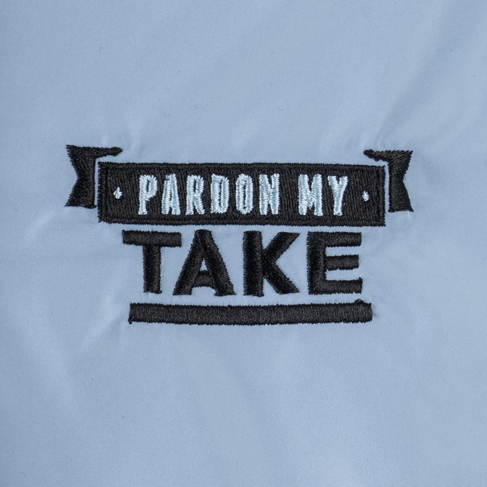 Pardon My Take Authentic Windbreaker-Jackets-Pardon My Take-Barstool Sports