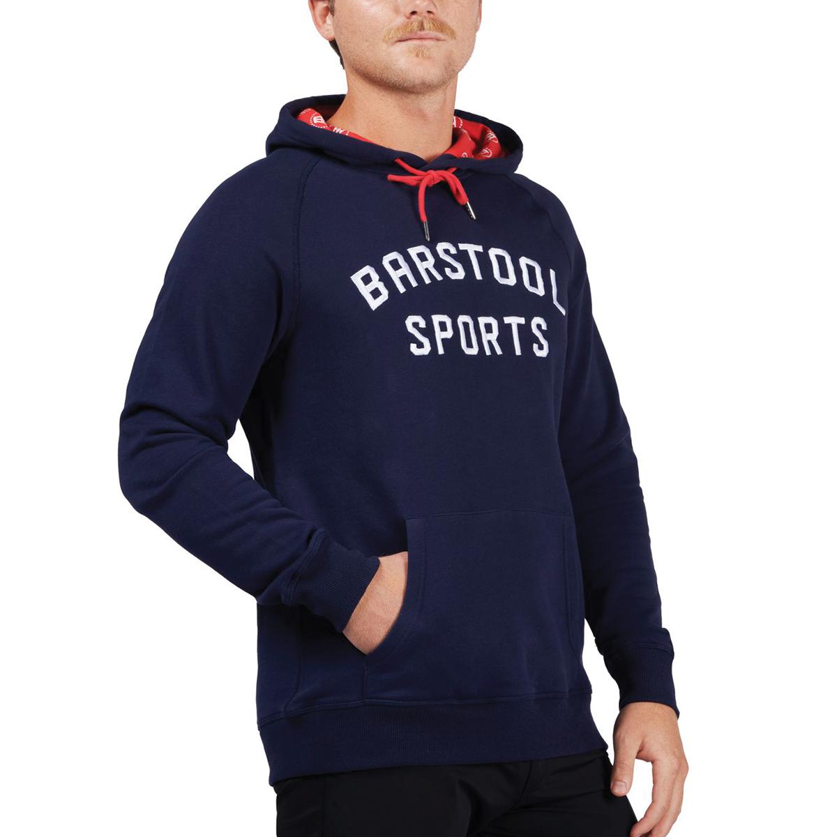 Barstool Sports Printed Hoodie-Hoodies & Sweatshirts-Barstool Sports-Barstool Sports