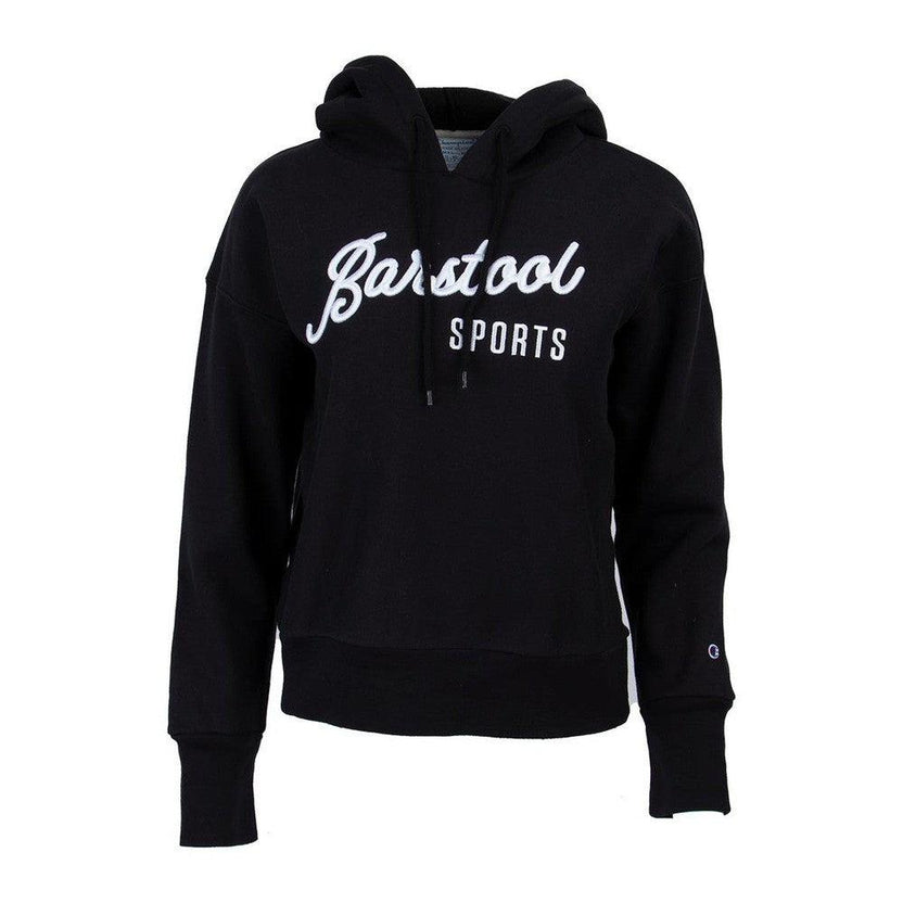 Barstool Sports Women's Champion Cropped Fleece Hoodie Barstool