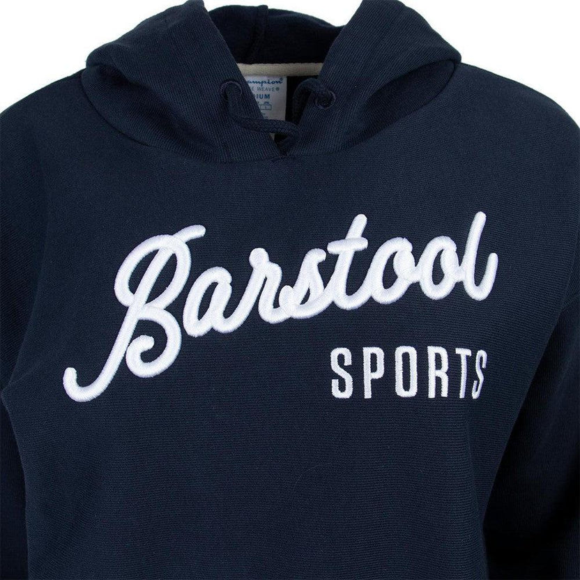Barstool Sports Women's Champion Cropped Fleece Hoodie Barstool Sports Hoodies