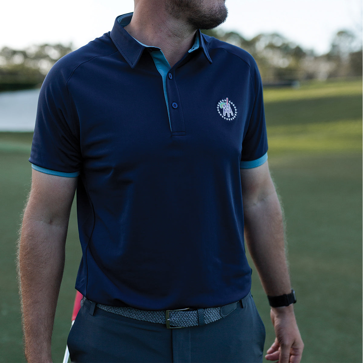UNRL x Transfusion Tradition Polo-Polos-Fore Play-Navy-S-Barstool Sports