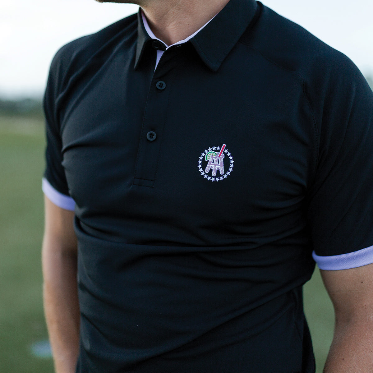 UNRL x Transfusion Tradition Polo-Polos-Fore Play-Black-S-Barstool Sports