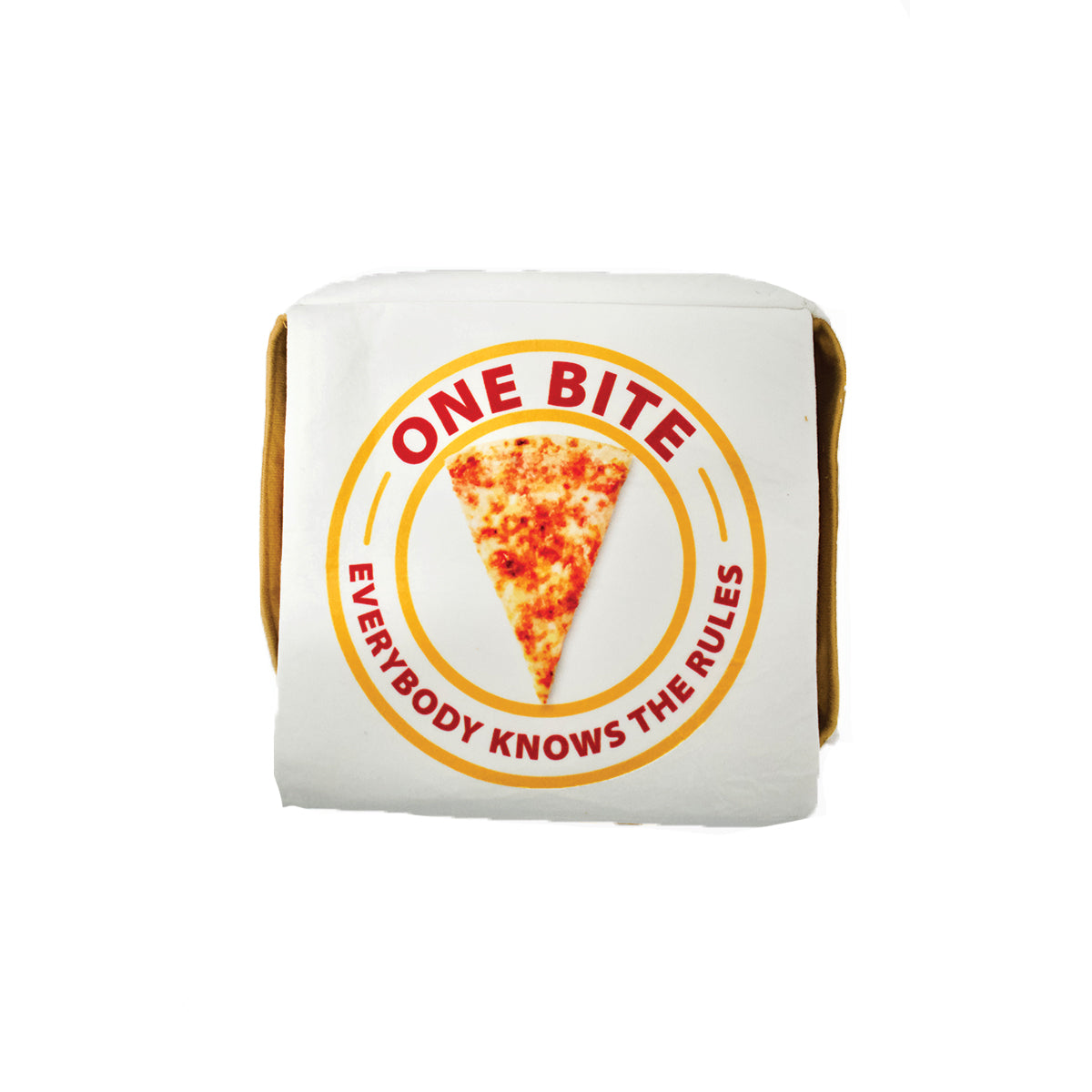 One Bite Kids Plush Pizza Box 4 Slice-Kids Accessories-One Bite-One Size-Red-Barstool Sports