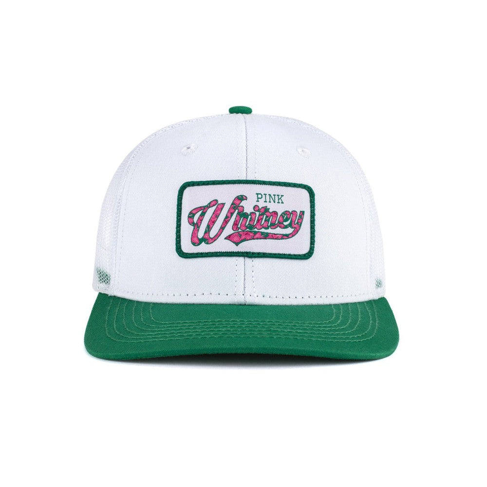 Pink Whitney Flowers Trucker Hat-Hats-Pink Whitney-White-One Size-Barstool Sports