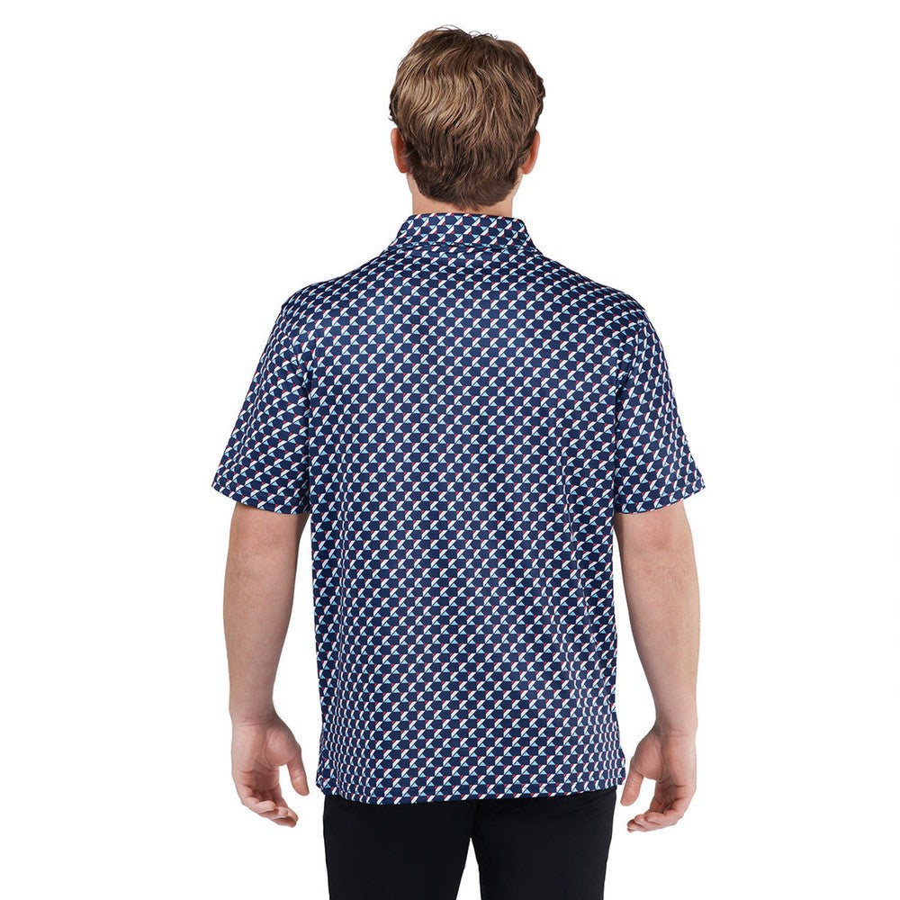 Barstool Golf Ain't No Hobby K Printed Polo-Polos-Fore Play-Barstool Sports