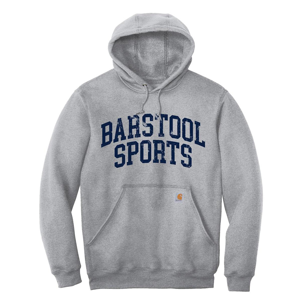 Barstool Sports Vintage Premium Hoodie-Hoodies & Sweatshirts-Barstool Sports-Grey-S-Barstool Sports