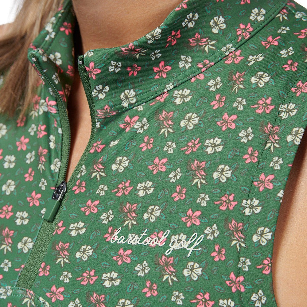 Barstool Golf Women's Floral Sleeveless Top-T-Shirts-Fore Play-Barstool Sports