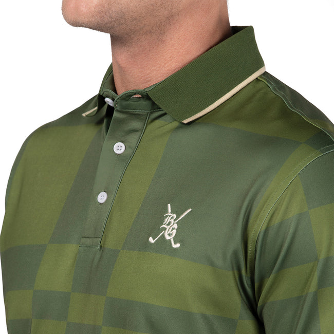 Barstool Golf Vintage Logo Geometric Polo-Polos-Fore Play-Barstool Sports