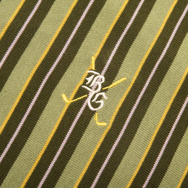 Barstool Golf Vintage Logo Striped Cardigan-Long Sleeve-Fore Play-Barstool Sports