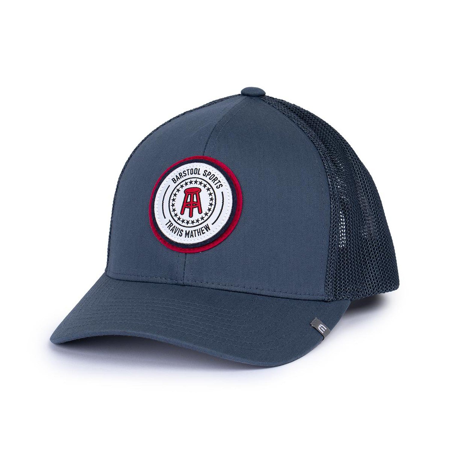 TravisMathew x Barstool Patch Hat-Hats-Fore Play-Blue-One Size-Barstool Sports
