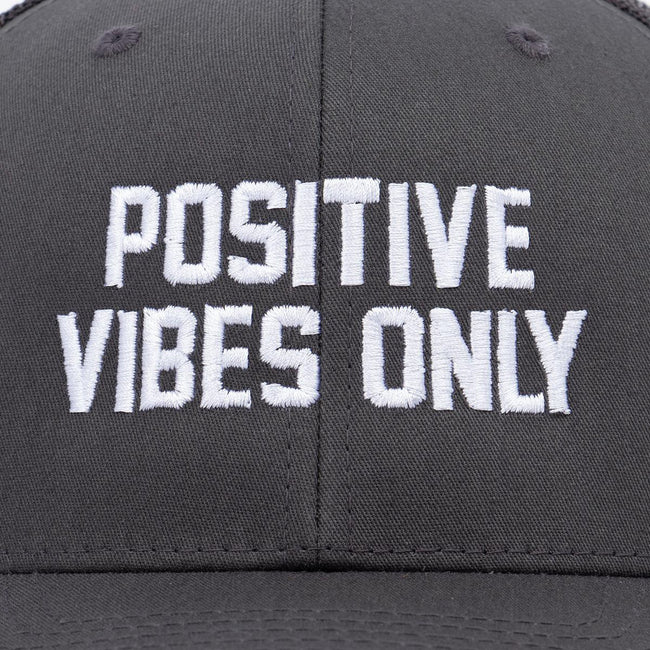 Positive Vibes Only Trucker Hat-Hats-Barstool Sports-Barstool Sports