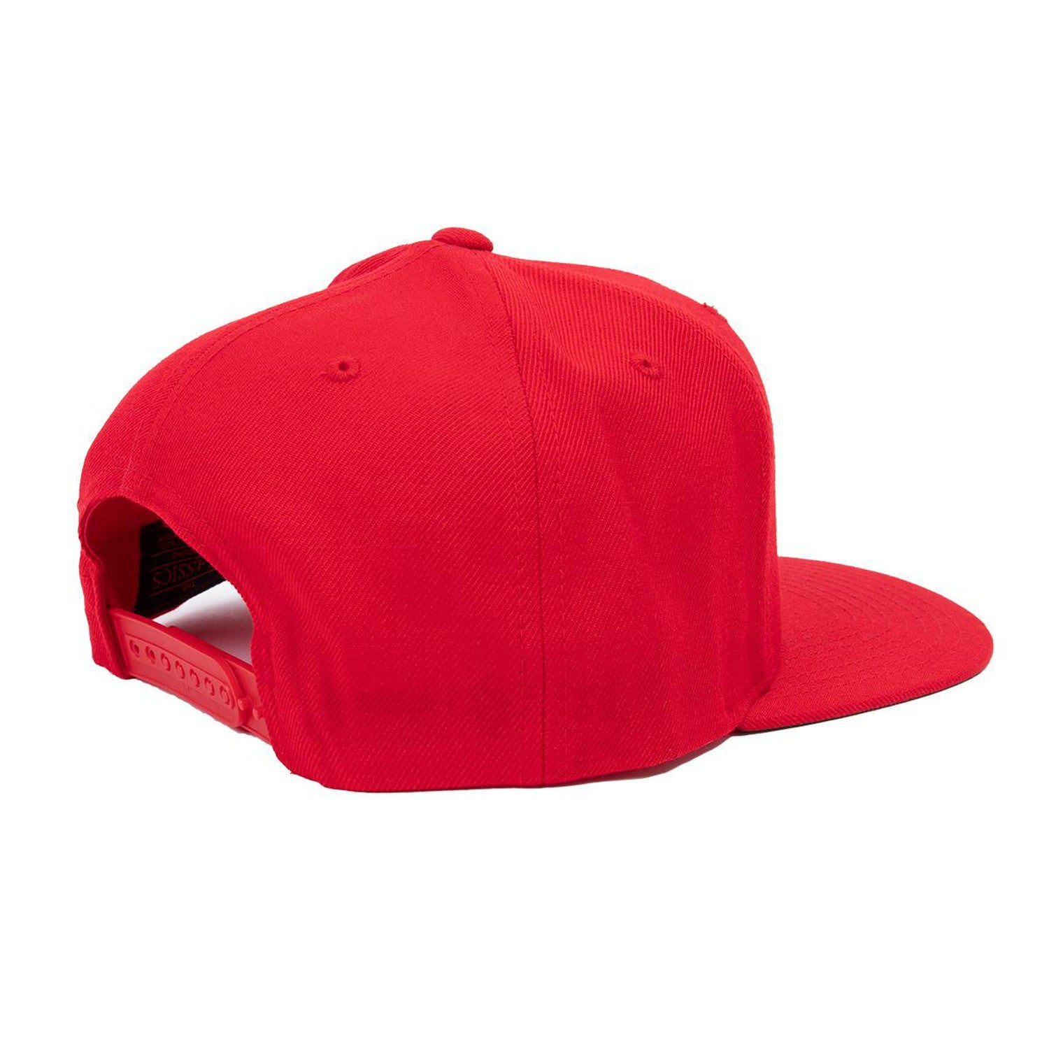 Million Dollaz Worth of Game Snapback Hat (Red)-Hats-Million Dollaz Worth of Game-One Size-Red-Barstool Sports