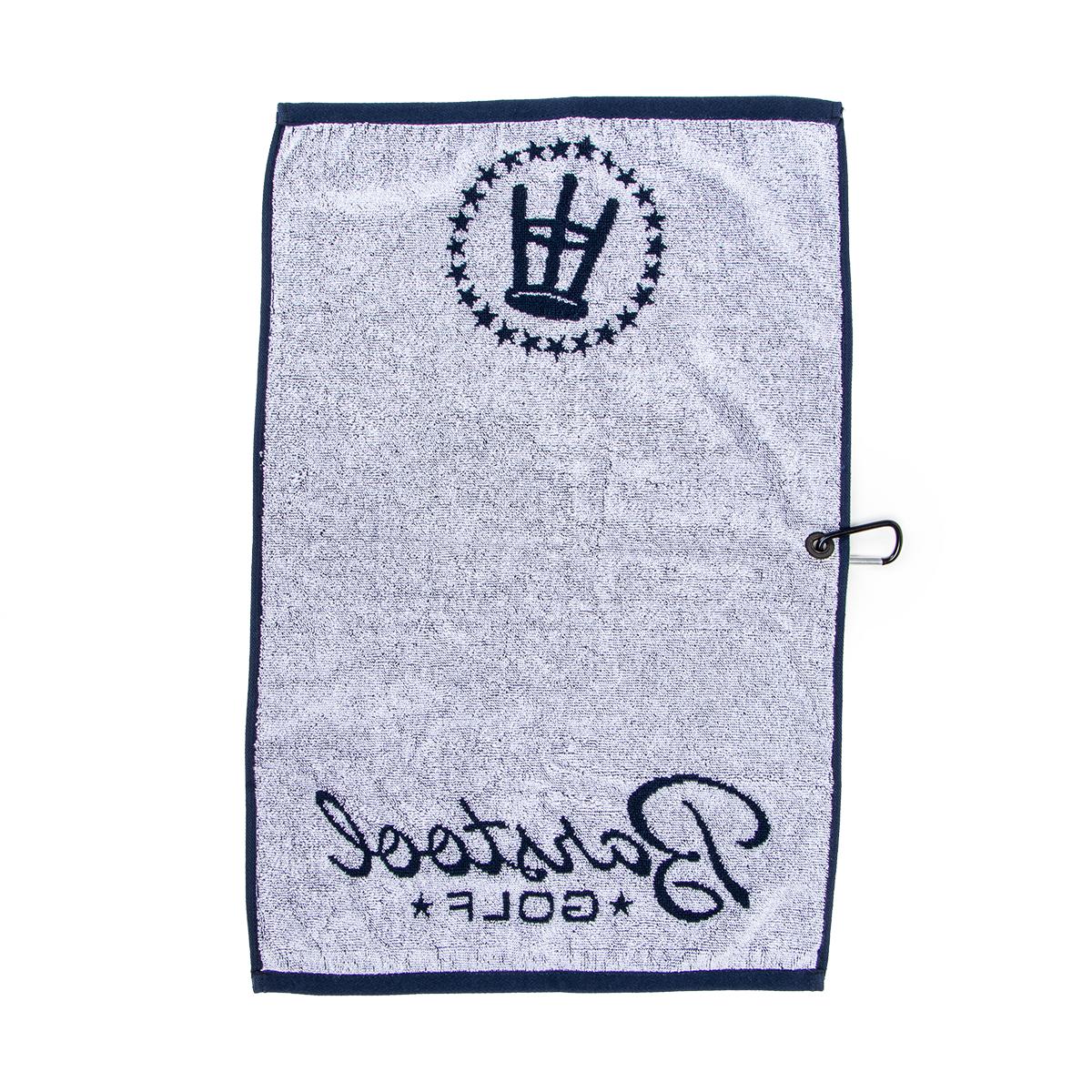 Barstool Golf Golf Towel-Golf Accessories-Fore Play-Navy-One Size-Barstool Sports