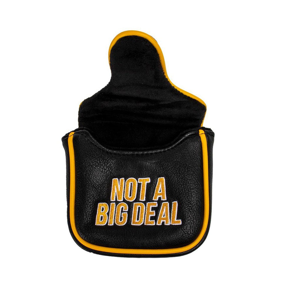 Spittin Chiclets Mallet Putter Cover-Golf Accessories-Spittin Chiclets-Black-One Size-Barstool Sports