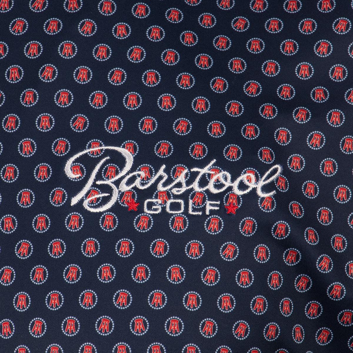 Peter Millar x Barstool All Over Print Solid Stretch Jersey Polo-Polos-Fore Play-Barstool Sports