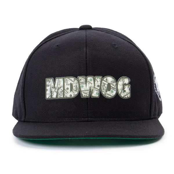 MDWOG Money Snapback Hat - Million Dollaz Worth of Game Clothing