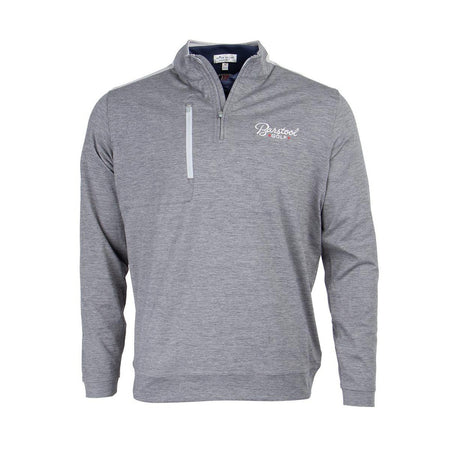 Peter Millar Gray Belvedere Vodka Branded Quarter Zip Golf Pullover XL selling NWT