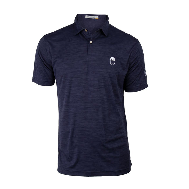 Peter Millar x Spittin Chiclets Featherweight Performance Polo-Polos-Spittin Chiclets-Navy-S-Barstool Sports