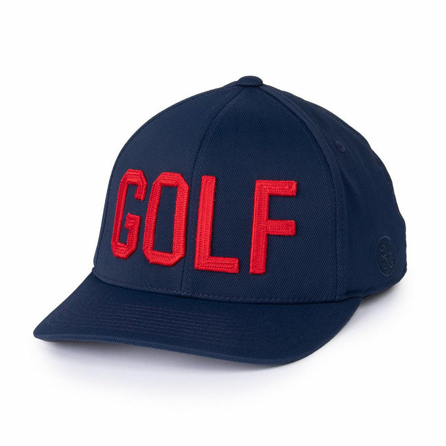 G/Fore x Barstool Golf Snapback Hat II-Hats-Fore Play-One Size-Navy-Barstool Sports