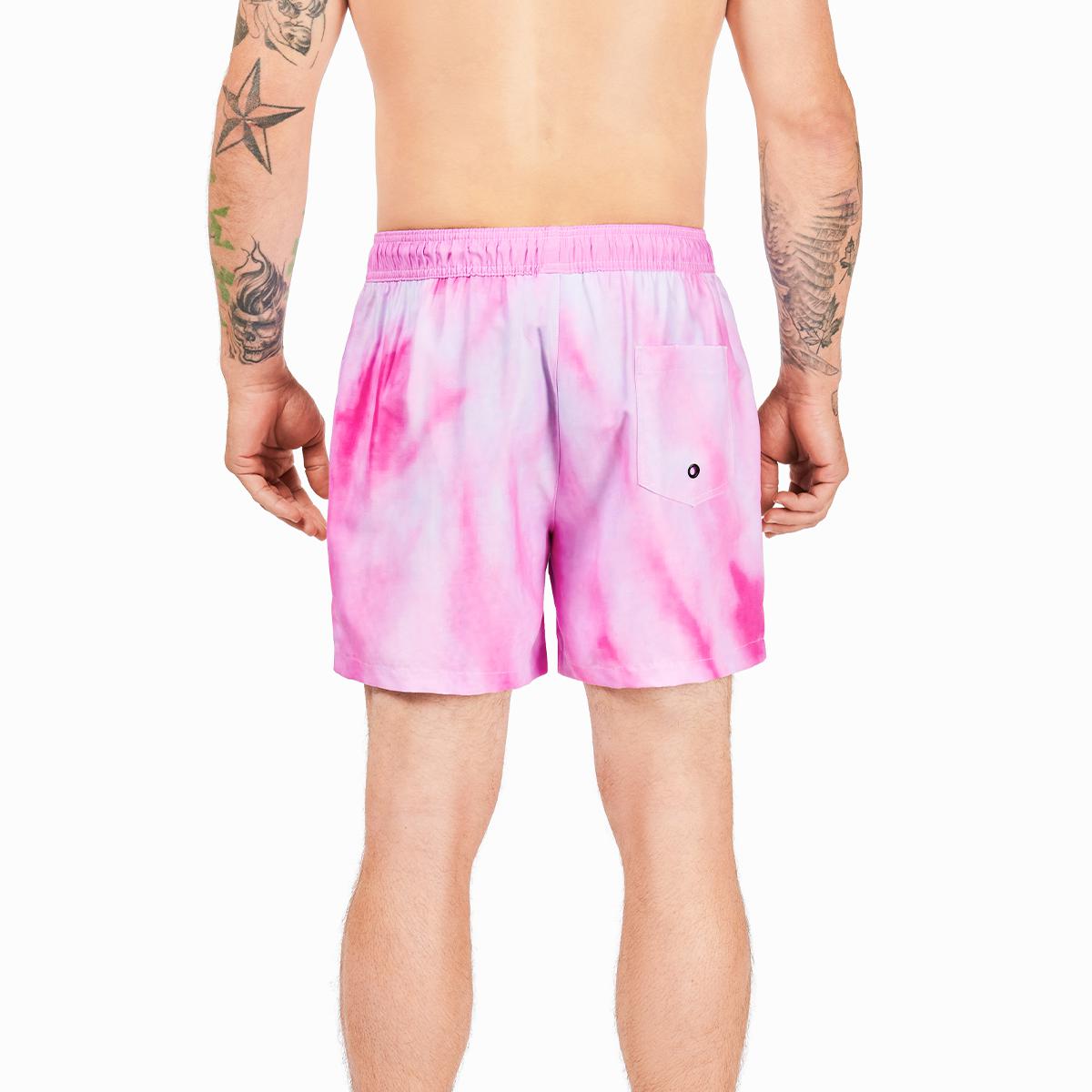 Pink Whitney Pink Tie Dye Swim Trunks-Swimwear-Pink Whitney-Barstool Sports