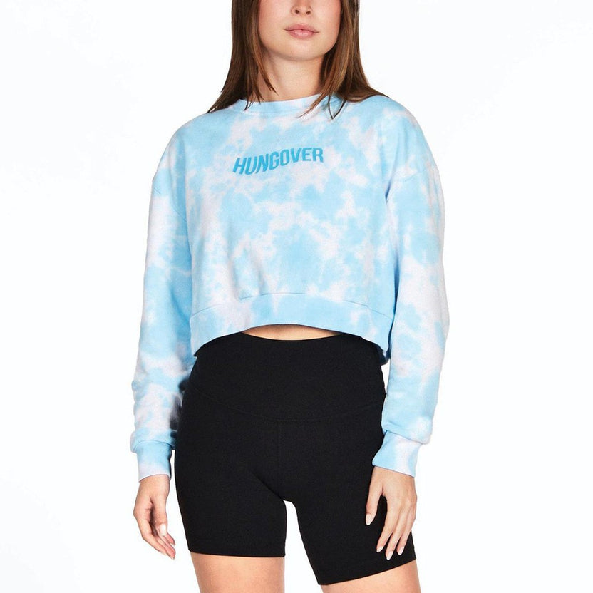 Hungover Cropped CrewneckPlanBri Uncut Sweatshirts, Clothing & Merch