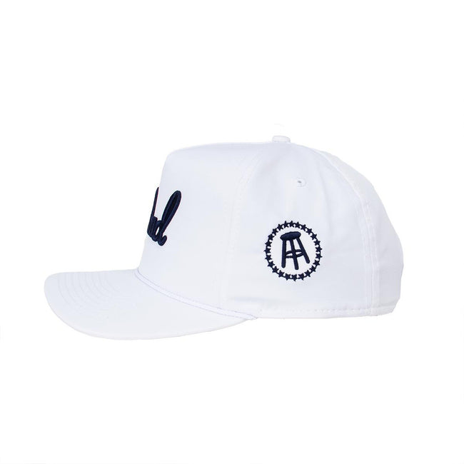 Dad Imperial Rope Hat | Bussin' with The Boys White/White